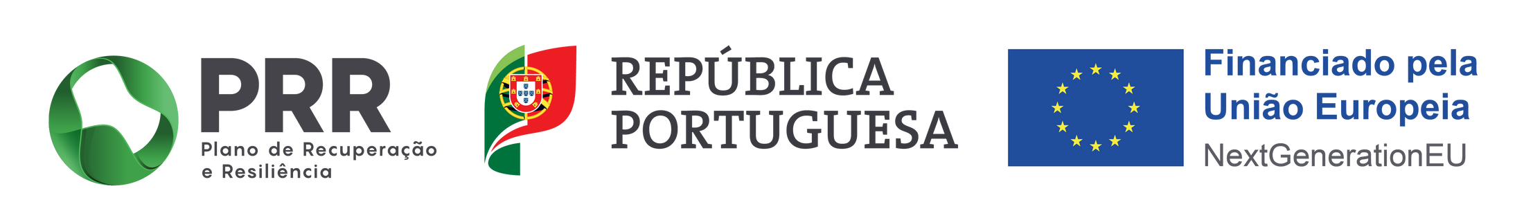 Logótipos do programa de apoio