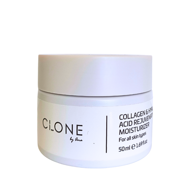 Creme+Sérum Facial Rejuvenescedor com Colagénio & Ácido Hialurónico