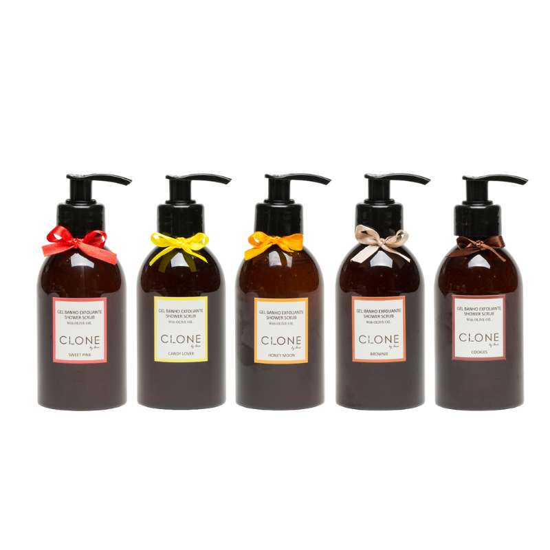 Gel de Banho Esfoliante com Azeite