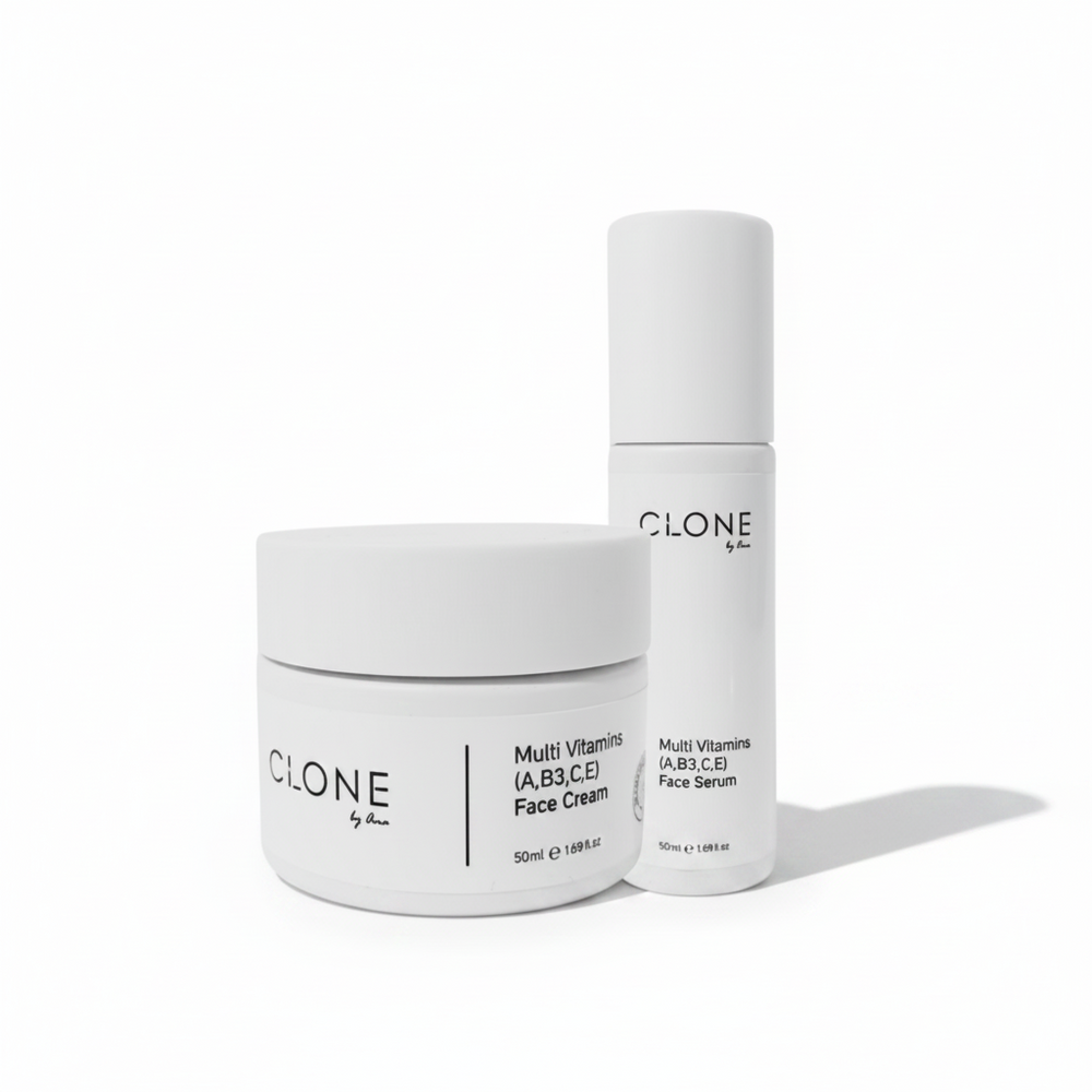 Creme + Sérum Facial Multivitamínico